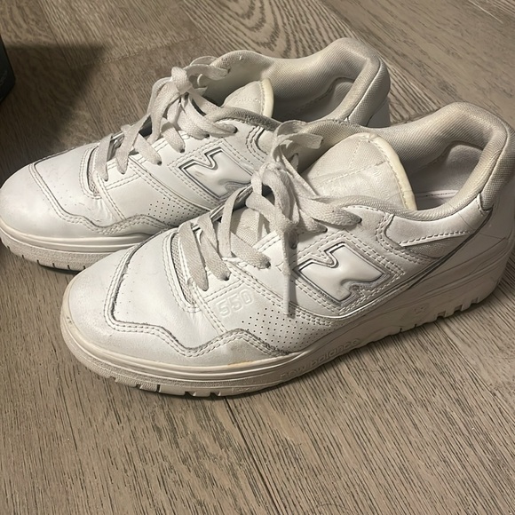New Balance 550s White Sneakers - Picture 3 of 7